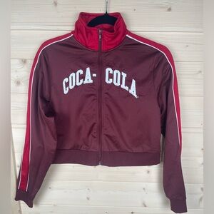 Coca Cola Womens Cropped Jacket‎ Size Small